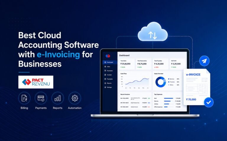 Cloud accounting software with e-Invoicing for UAE businesses