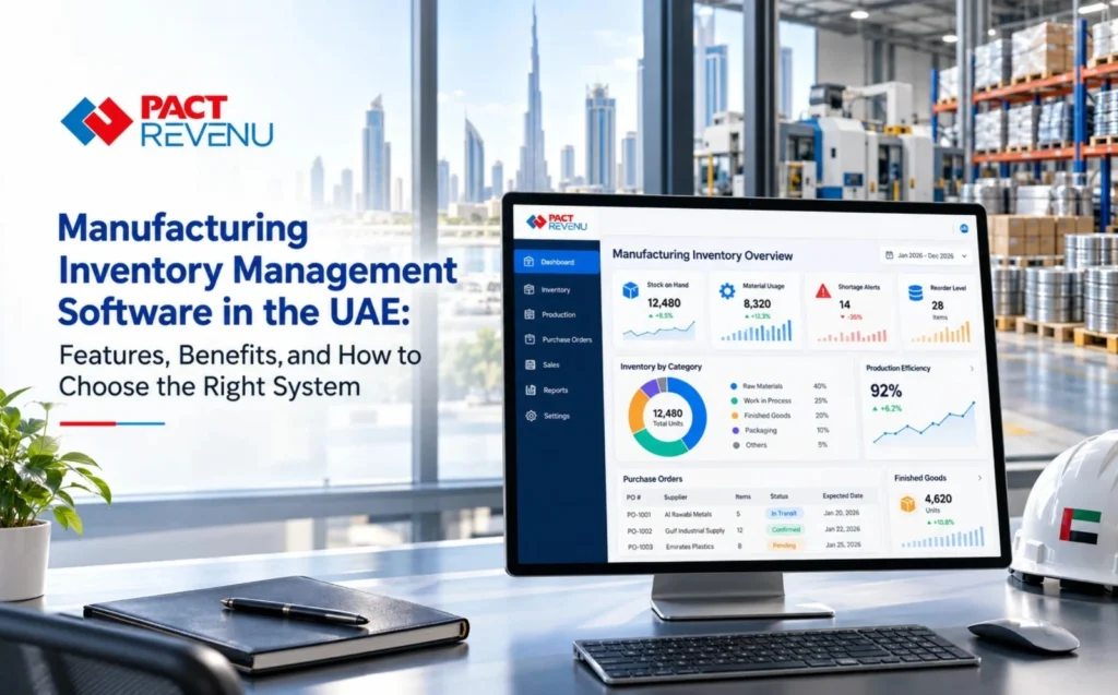 Manufacturing Inventory Management System in the UAE: Features, Benefits, and How to Choose the Right System
